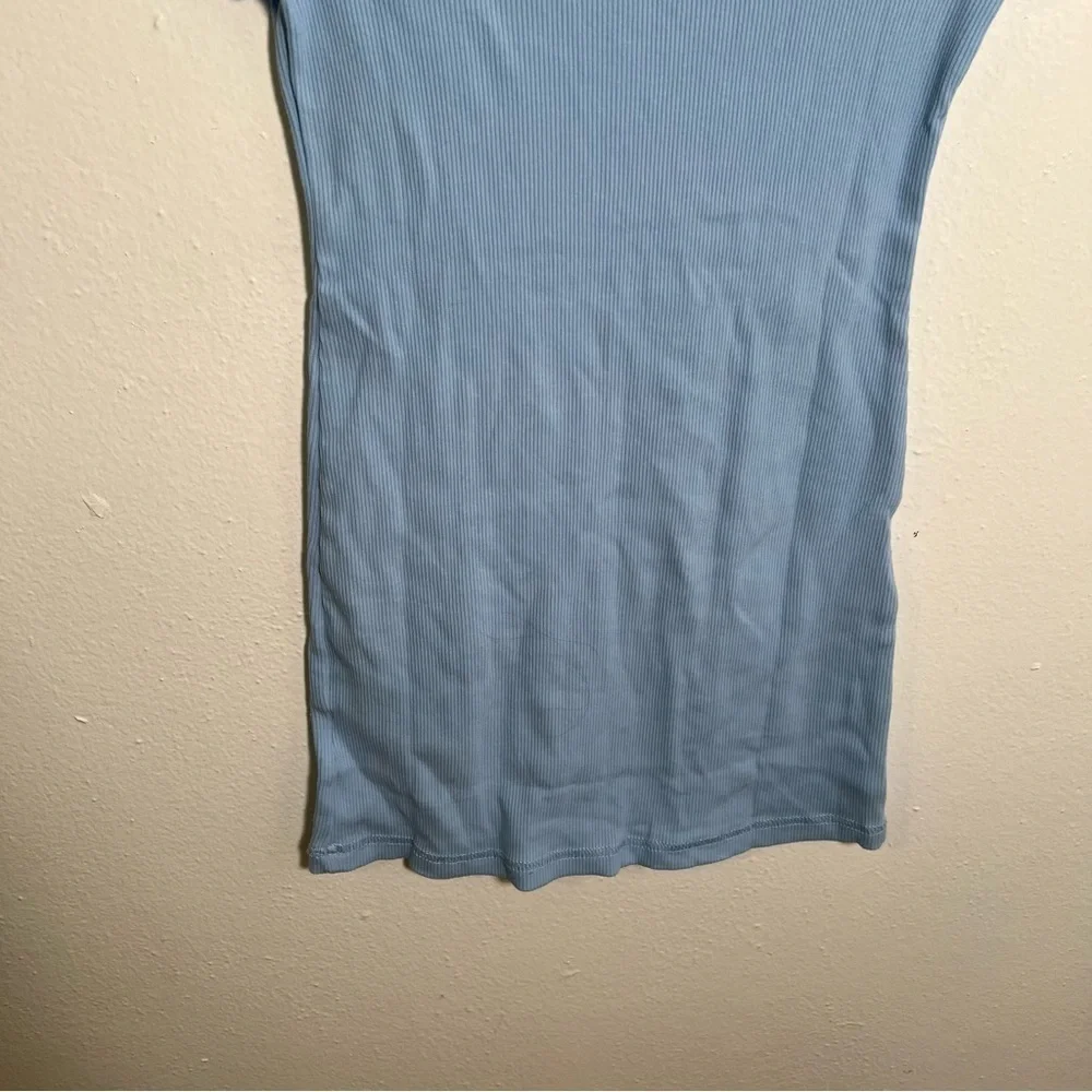 Be Only You B.O.Y. Girls Size Small Seamless Knit Mini Dress Light Blue Short
